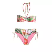 Friends Like These Bikini svetlo zelena/temno zelena/roza/bela