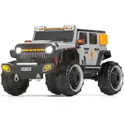 Automobil Džip na akumulator Monster 12v 4 motora R/C sivi Y-MB6128 027830S