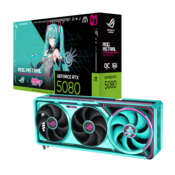 ASUS ROG Astral GeForce RTX 5080 Hatsune Miku Edition - 16GB GDDR7 2x HDMI 3x DP