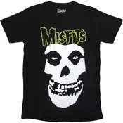 Misfits Majica Skull & Logo Unisex Black M