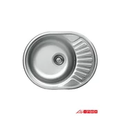 Livinox Ugradna sudopera LivEC157, 57x45cm, Sifon o90, Hrom