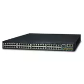 PLANET SGS-6341-48T4X network switch Managed L3 Gigabit Ethernet (10/100/1000) 1U Black