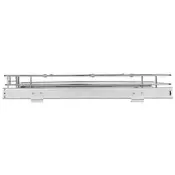 VEVOR Organizator omare izvlečni drsni predal 32x53x6 cm srebrna
