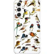 Fun TPU ovitek Xiaomi Redmi 12C, ptice - bel