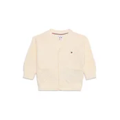 TOMMY HILFIGER Pletena jopa kremna