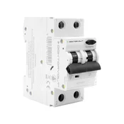 shumee Diferencialno odklopno stikalo RCBO z zaščito pred prevelikim tokom B16 30mA 10 kA tip A Doktorvolt DV-5046