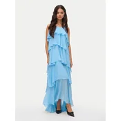 Vero Moda Večerna obleka Felicia 10331377 Svetlo modra Regular Fit