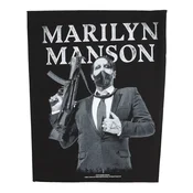 Veliki našitek Marilyn Manson - Machine Gun - RAZAMATAZ - BP1099