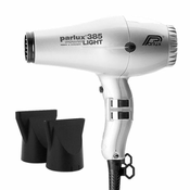 Parlux 385 Power Light Ionic & Ceramic sušilec za lase Silver