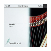 Struna za keltsko harfo Lever 3. oktava F Nylon No.21 Bow Brand
