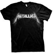 Metallica Majica Spiked Unisex Black XL