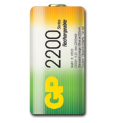 GP baterije D 2200 mAh Ni-MH (R20), 2kos