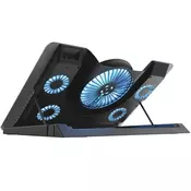 Trust GXT1125 QUNO hladnjak za laptop, crni