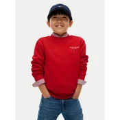 TOMMY HILFIGER Majica Essential rdeča