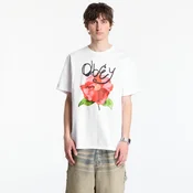 Majice OBEY Watercolor Poppy White M