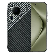 Trden TPU ovitek Techsuit Carbonite FiberShell za Huawei Pura 70 Ultra - stealth gray