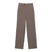 Pull&Bear Hlače na rob temno siva
