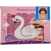 INNA 5D diamantno vezenje MOZAIK okvir za sliko DIY KOMPLET 15 x 20 cm
