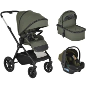 Kombinirana kolica za bebe 3 u 1 Cangaroo - Joker, Olive-Green