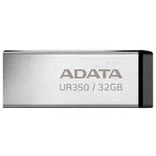 ADATA FlashDrive UR350 32 GB / USB 3.2 Gen1 / črn