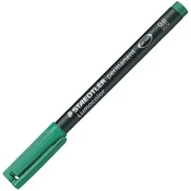 Marker permanentni 1mm lumocolor staedtler 317-5 zeleni
