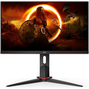 Monitor AOC 24G2ZU/BK 23,8 FHD 240Hz / IPS / 0,5ms / Freesync Premium (black)