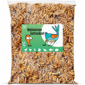 Mersjo Posušene ličinke belouške, hrana za koi, glodavce, ježke, ptice, plazilce, ribe, Mersjo 6,5l 1kg