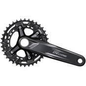 Shimano Ročice Deore FC-M4100 2x10 36x26z 170mm črne originalno pakiranje