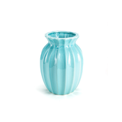DIKER HOME Keramicka vaza, 16cm, Plava
