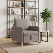Sofa s pohranom Sivosmeda 72 x 78 x 87 cm Poliester