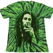 Bob Marley Smoke (Wash Collection) Green M Majica