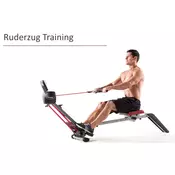 Novi veslač z uporom na elastike ROWER N TUBE