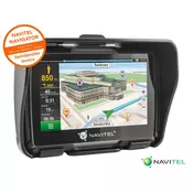 GPS navigacija NAVITEL G550 MOTO, za motoriste, 4.3, IP67, 4.3, MicroSD, + karte celotne Evrope (lifetime update)