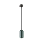 Redo 01-3475 - Lestenec na vrvici BOOM 1xGU10/10W/230V pr. 7,6 cm zelena