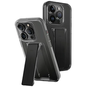 UNIQ caseHeldro Mount with Stand iPhone 15 Pro 6.1 vapour smoke (UNIQ-IP6.1P(2023)-HELMSMK)