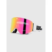 Horsefeathers Edmond White Goggle mirror pink