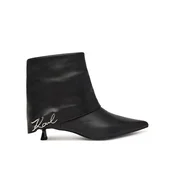 KARL LAGERFELD Škornji KL30141 Črna