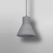 LEDVANCE viseca svjetiljka Concrete Bim, beton, tamno siva - Dnevni boravak/blagovaonica - Stanovanje mladih - tamno siva, crna