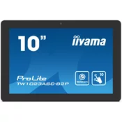 IIYAMA Monitor LED TW1023ASC-B2P 10.1 PCAP 10pt Touchscreen with Android and Power over Ethernet Technology 1280x800 450cd 25ms Android 13 landscape, portrait, face-up