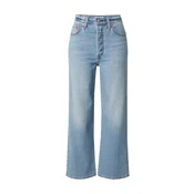 LEVIS Kavbojke Ribcage Straight Ankle azur