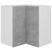 Viseci kutni ormaric Lyon betonsko sivi 57x57x60 cm Inženirsko drvo