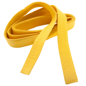 Pojas za borilacke vještine prošiveni 2,80 m žuti