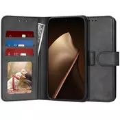 Etui Techsuit Diary Book za Xiaomi 15T Pro - črn