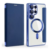 Maska na preklop Coral Mag Case Book za Samsung S25 Ultra/ S938B plava