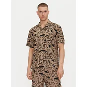 Only & Sons Srajca Kari 22033511 Bež Relaxed Fit