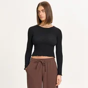 Cropp - Bluza s dezenom - CRNO