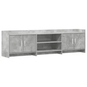 Vidaxl TV omarica 168 x 33 x 47 cm Betonsko siva Inženirski les