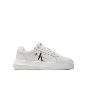 Calvin Klein Jeans Superge Chunky Cupsole Laceup Mon Lth Wn YW0YW00823 Bela