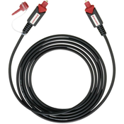 Oehlbach Kabel Oehlbach Red Opto Star,konektor Toslink, 4 m, črne barve