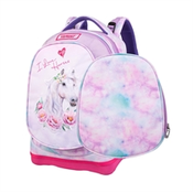 Target - Ergonomski školski ruksak Target Superlight 2 Face Petit Floral Horse